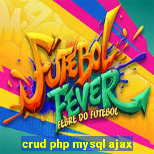 crud php mysql ajax